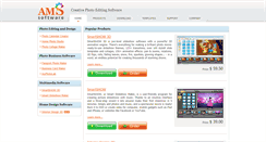 Desktop Screenshot of ams-photo-software.com