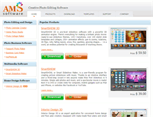 Tablet Screenshot of ams-photo-software.com